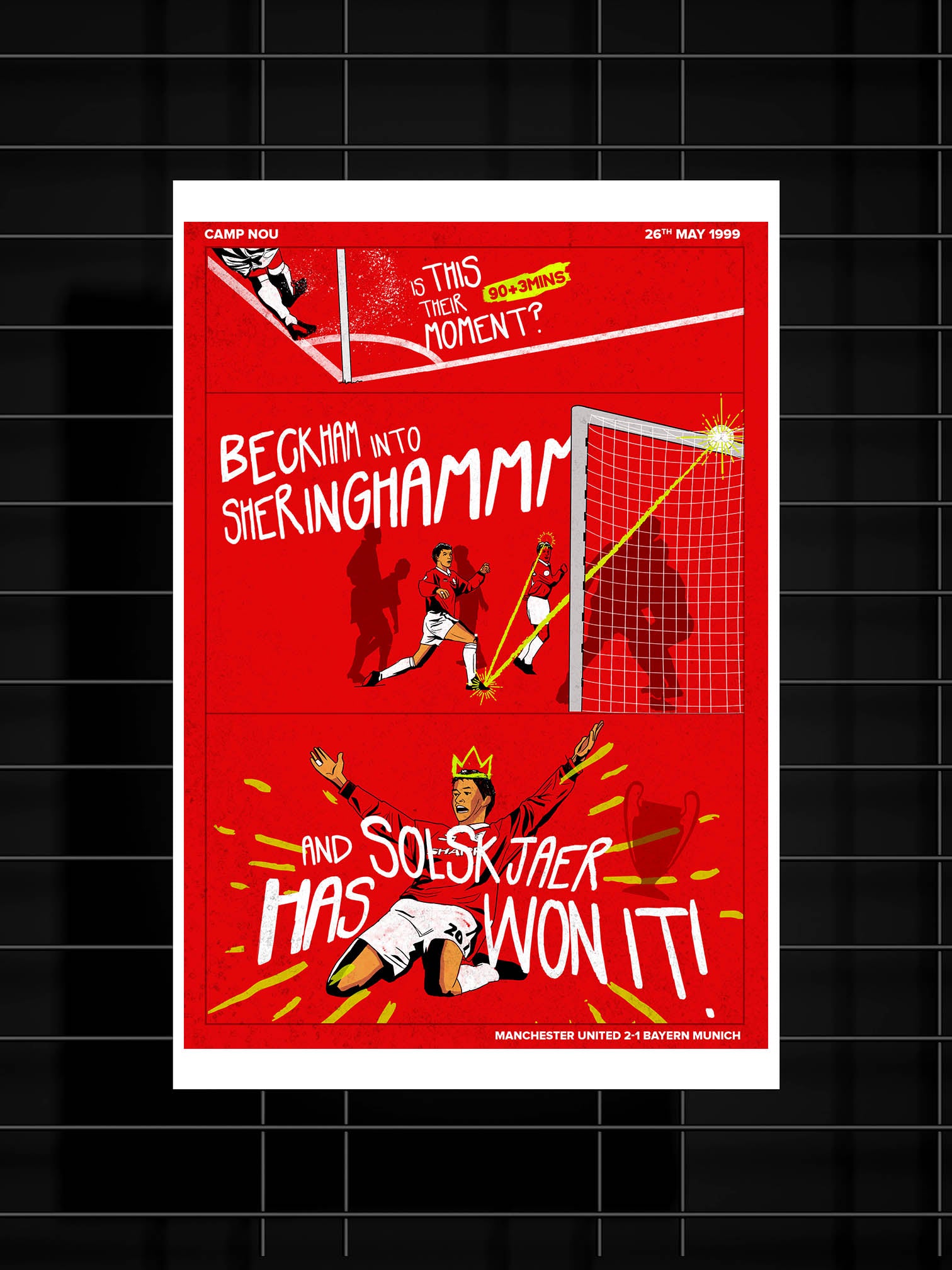 And Solskjaer Has Won It - Poster