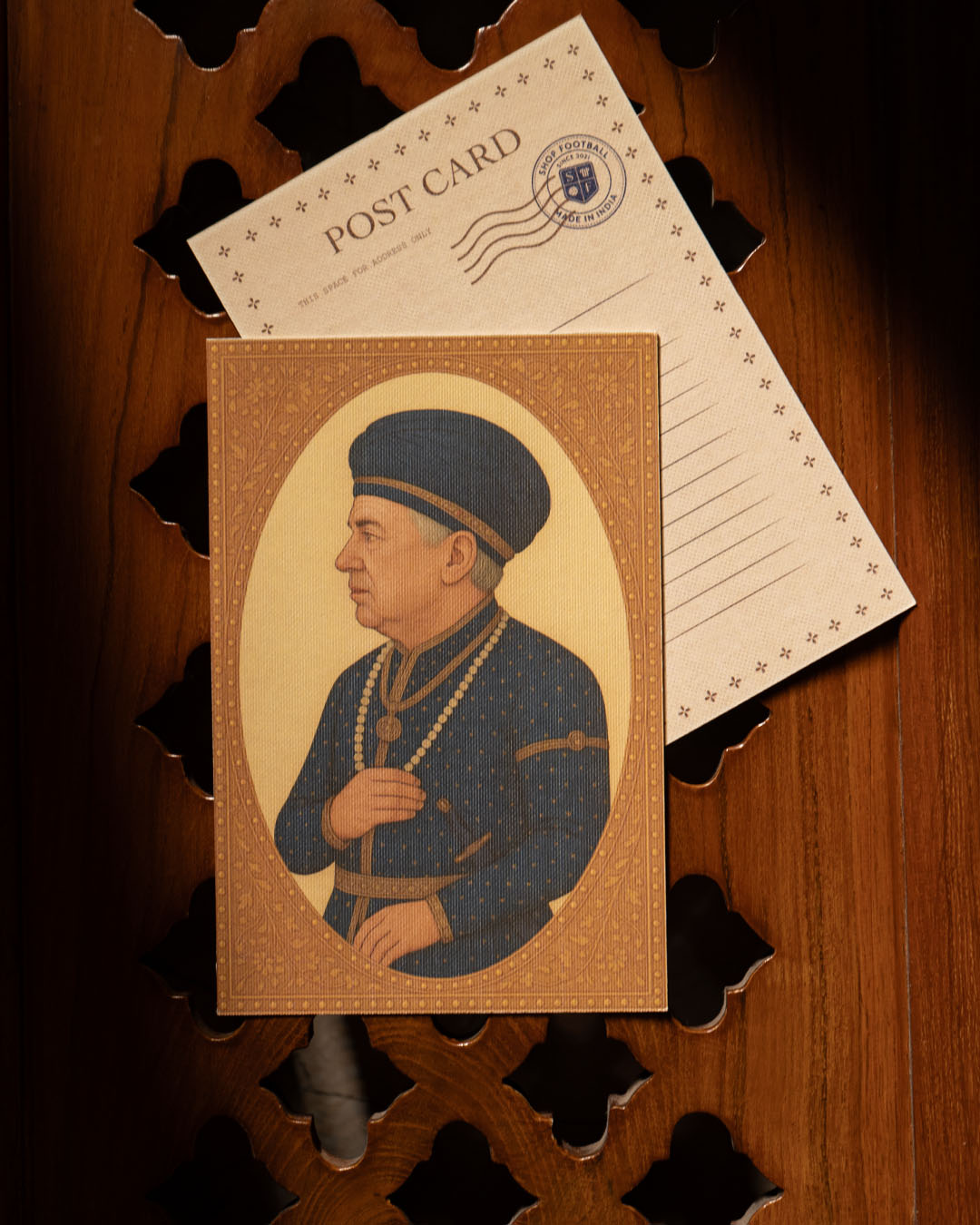 Carlo Ancelotti Postcard