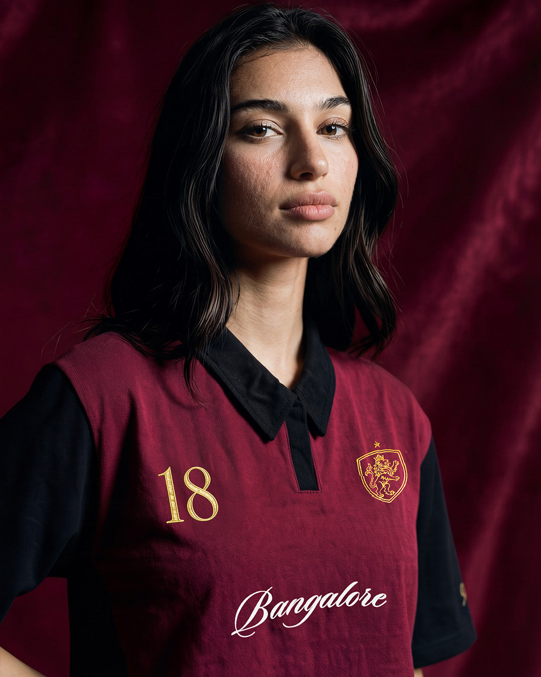 Bangalore Women's Oversized Cropped Polo