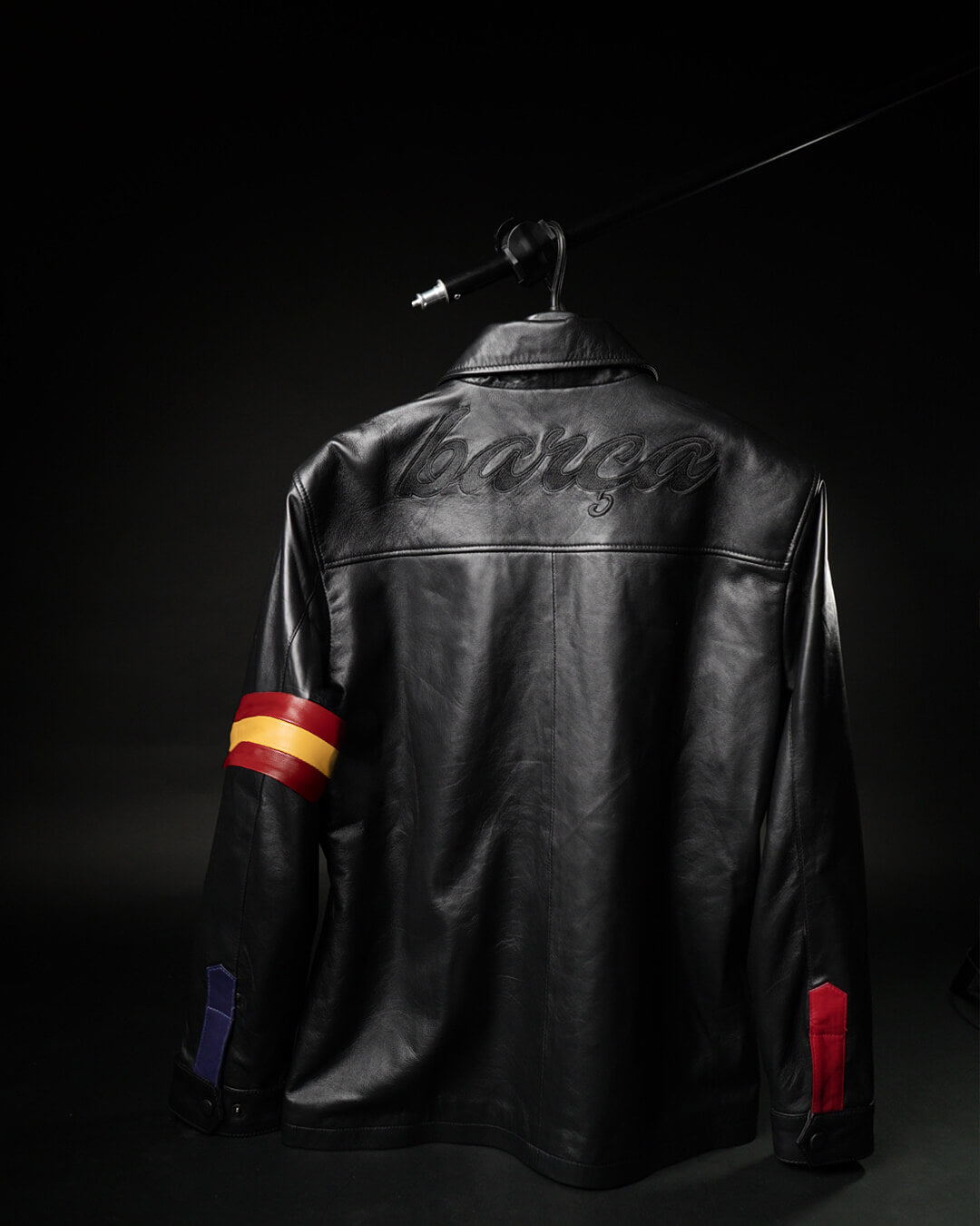 Blaugrana Pure Leather Jacket