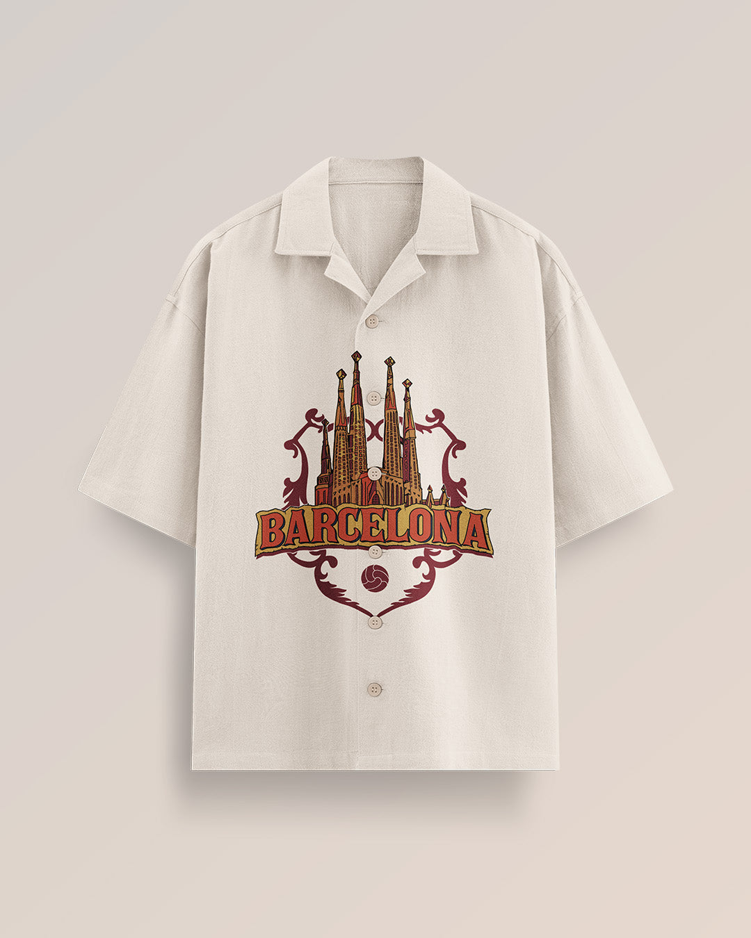 Barcelona Linen-Blend Cuban Shirt