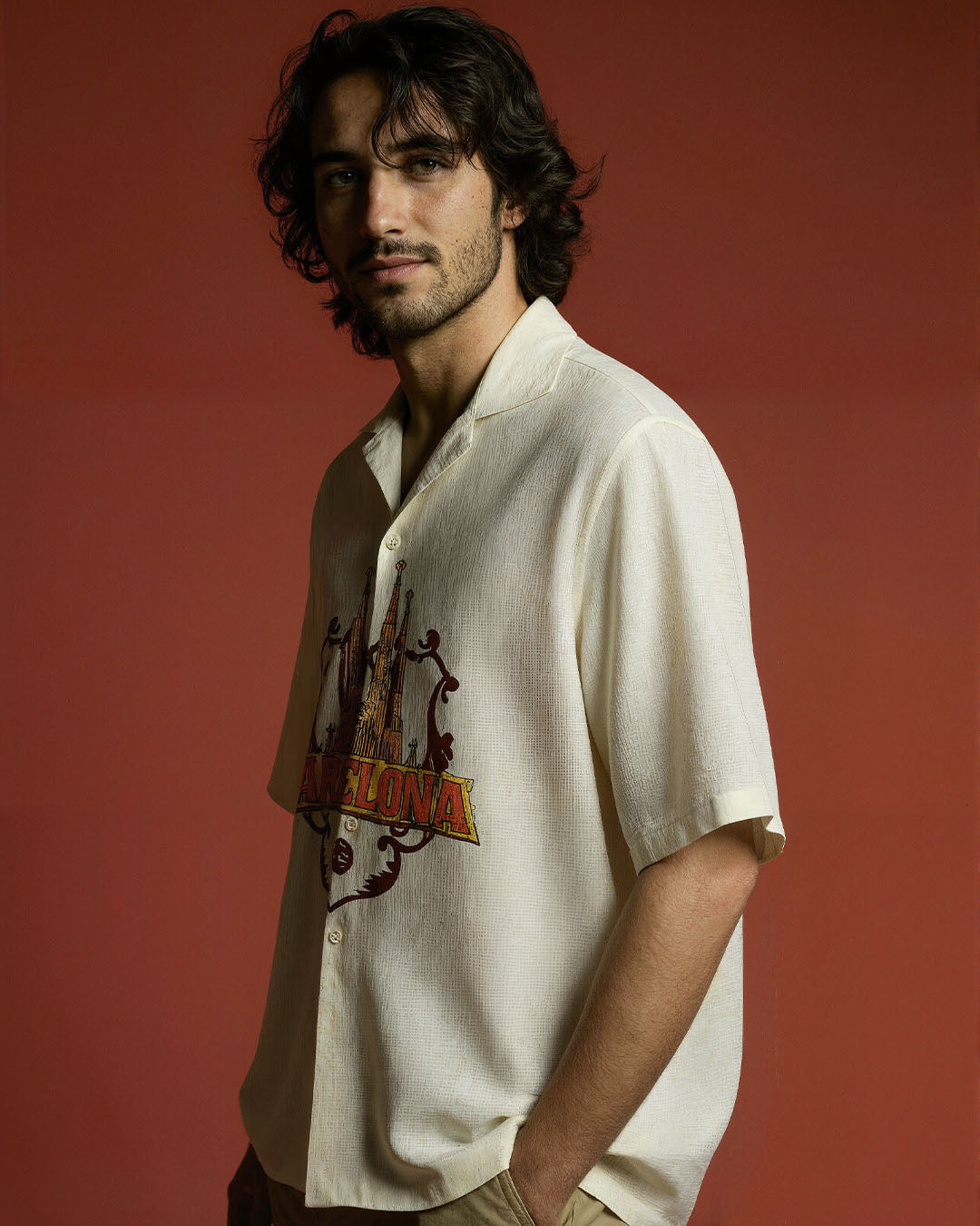 Barcelona Linen-Blend Cuban Shirt