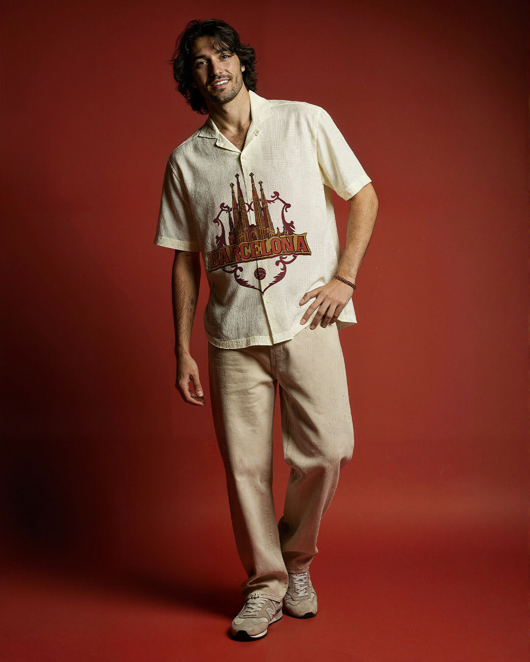 Barcelona Linen-Blend Cuban Shirt