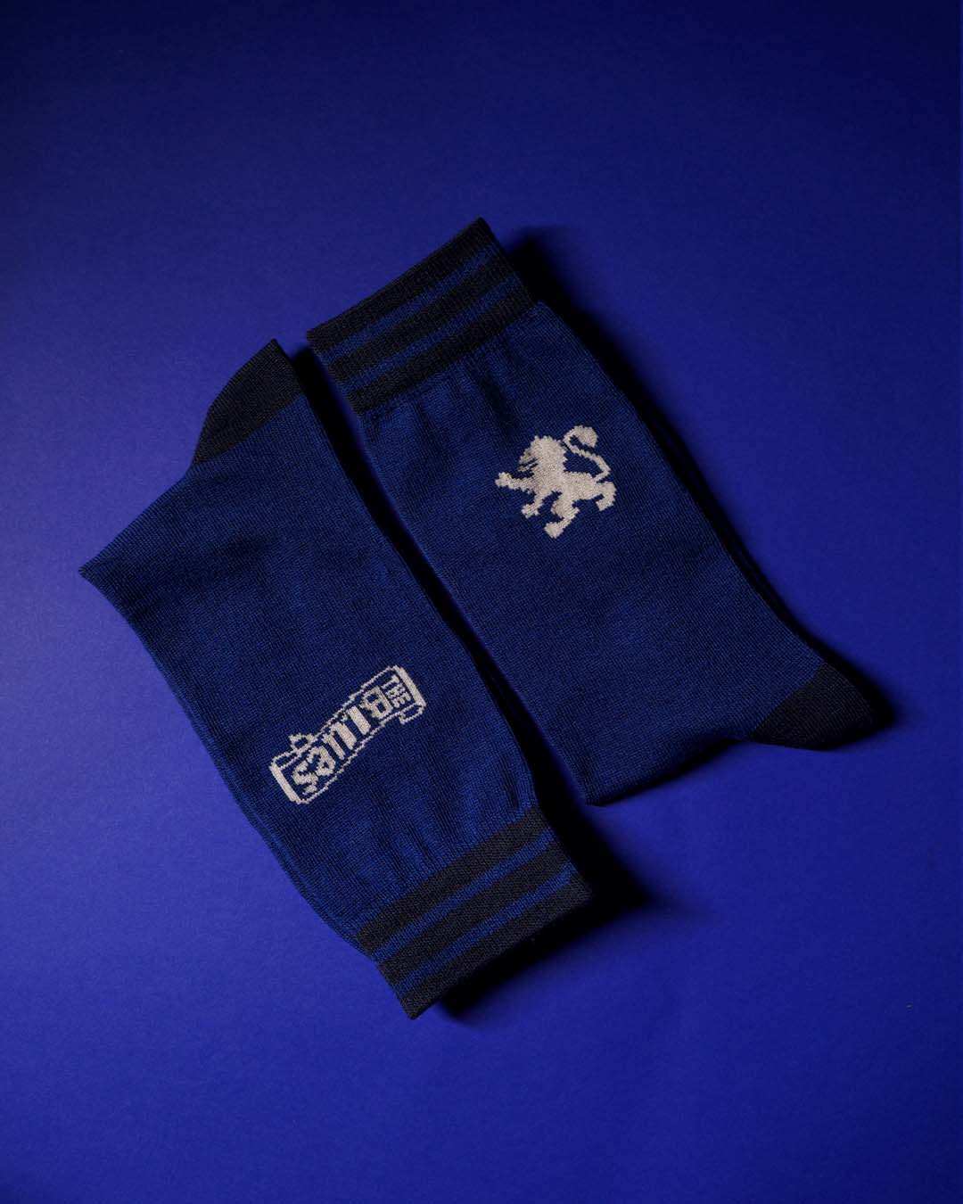 Blue Lions Socks