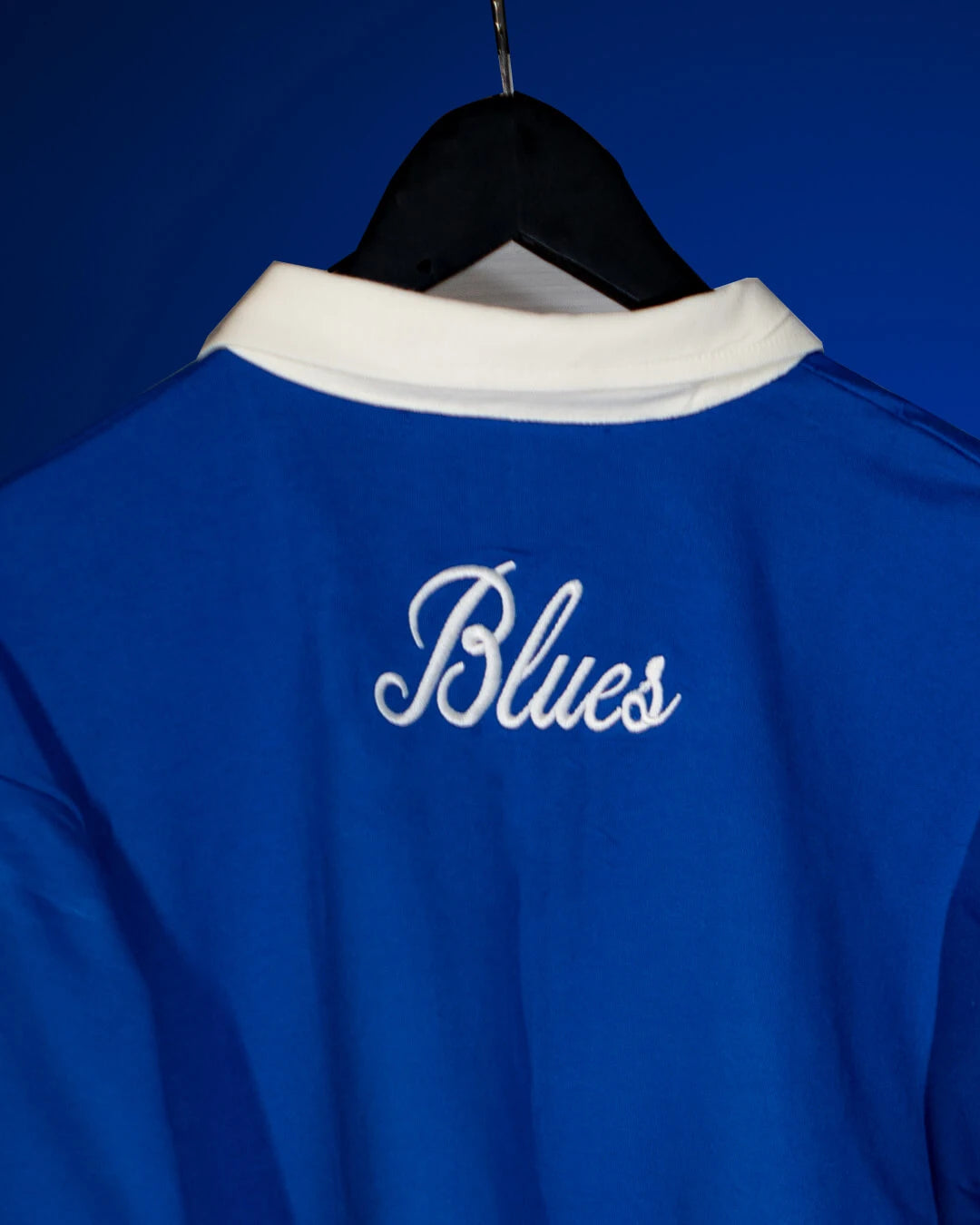 Blue Lions Collared Sweatshirt