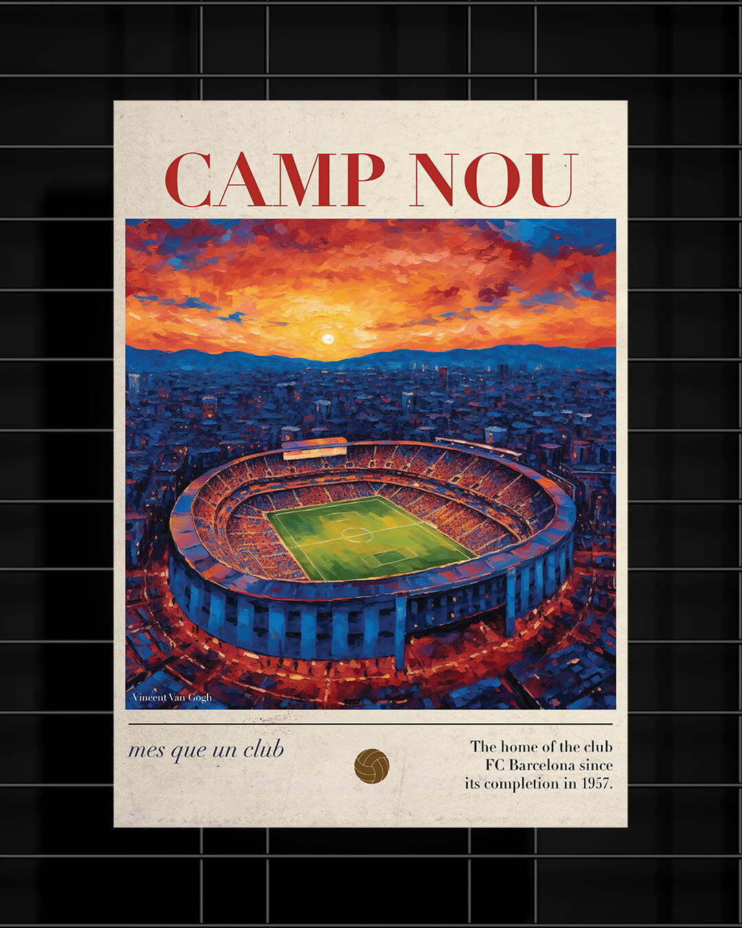Camp Van Gogh Poster - Poster