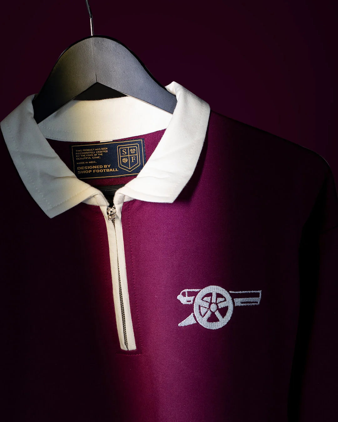 Cannon Collared Sweatshirt
