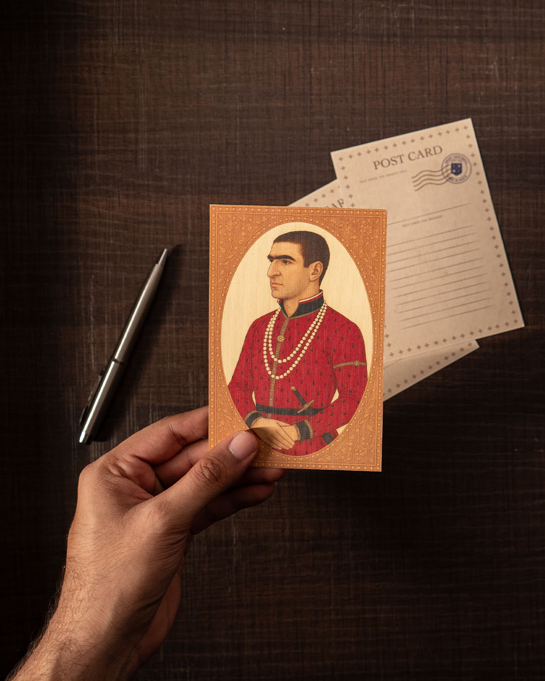 Eric Cantona Postcard