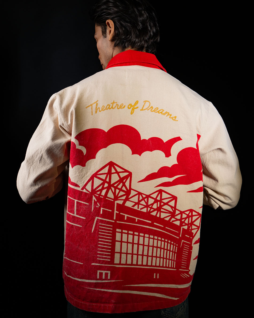 MAD MAGAZINE denimswitchng stadiumjacket MAD magazine デニム