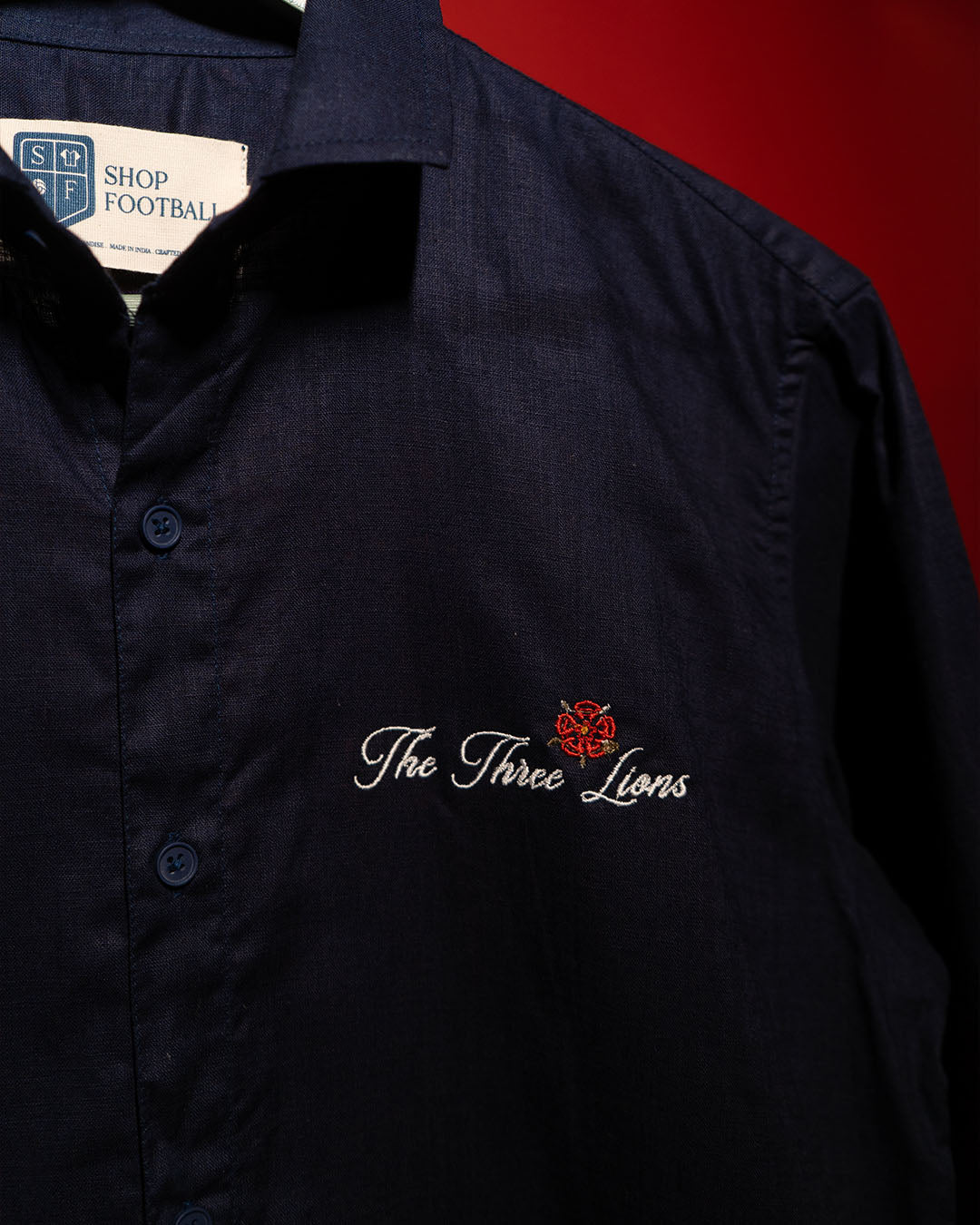 England Linen-Blend Shirt