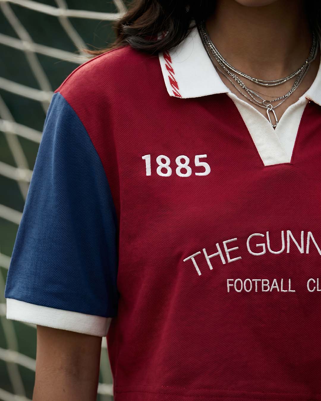 Gunners Women's Oversized Cropped Polo