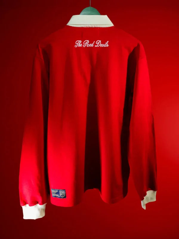 The Red Devils Collared Sweatshirt