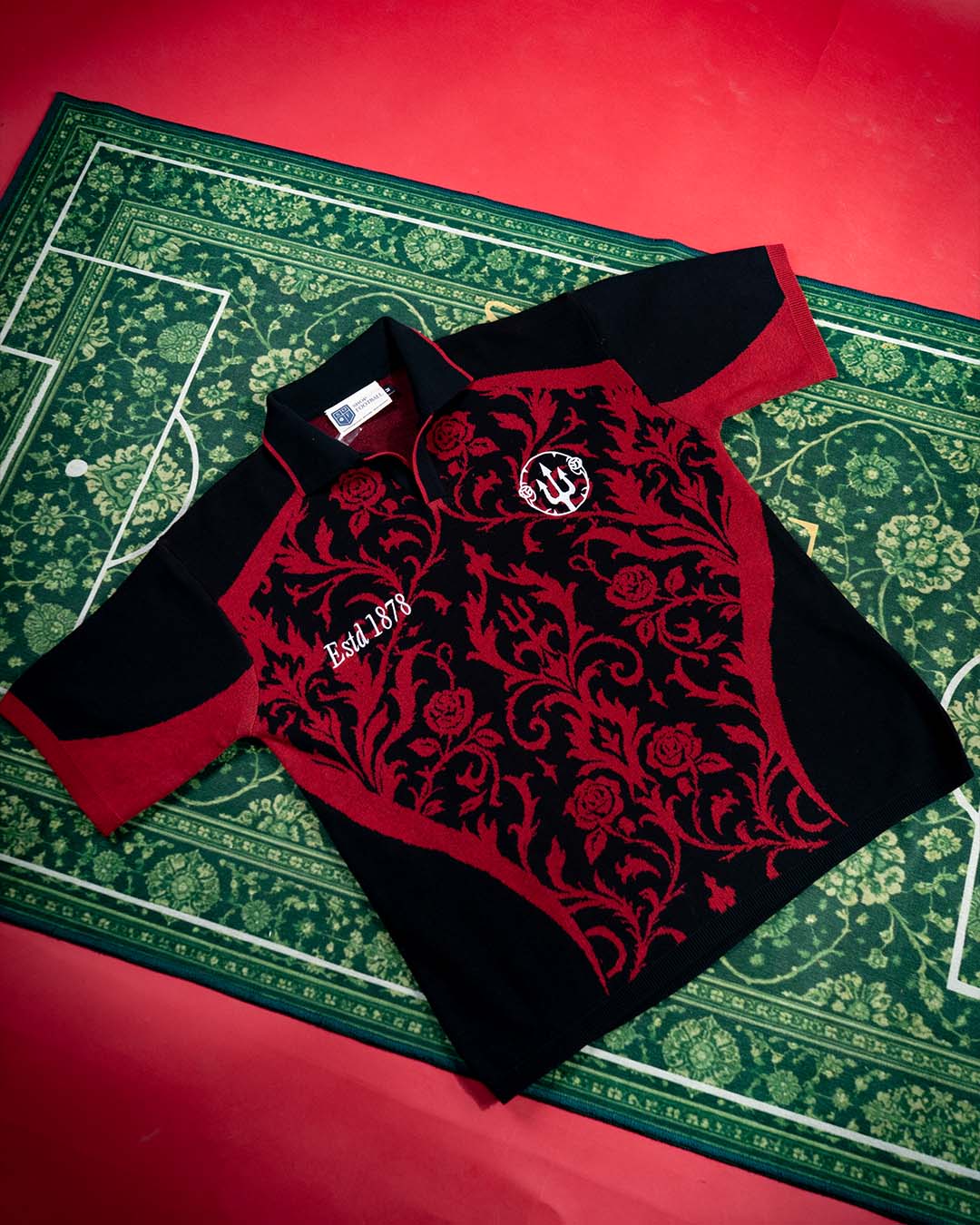 Red Devils Knit Polo