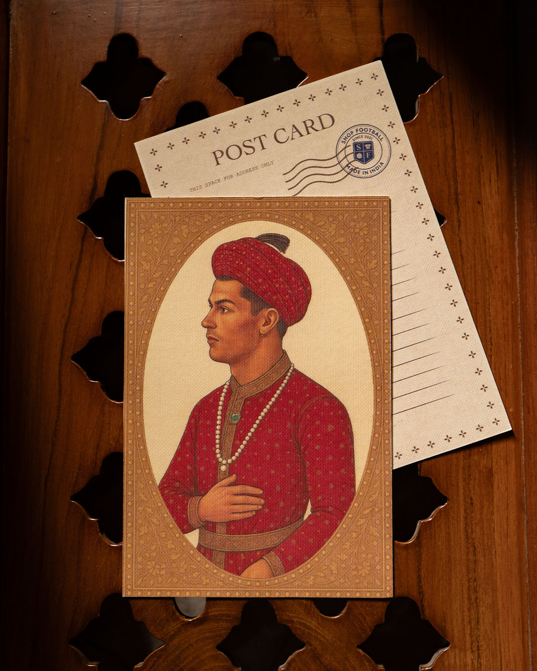 Cristiano Ronaldo Postcard