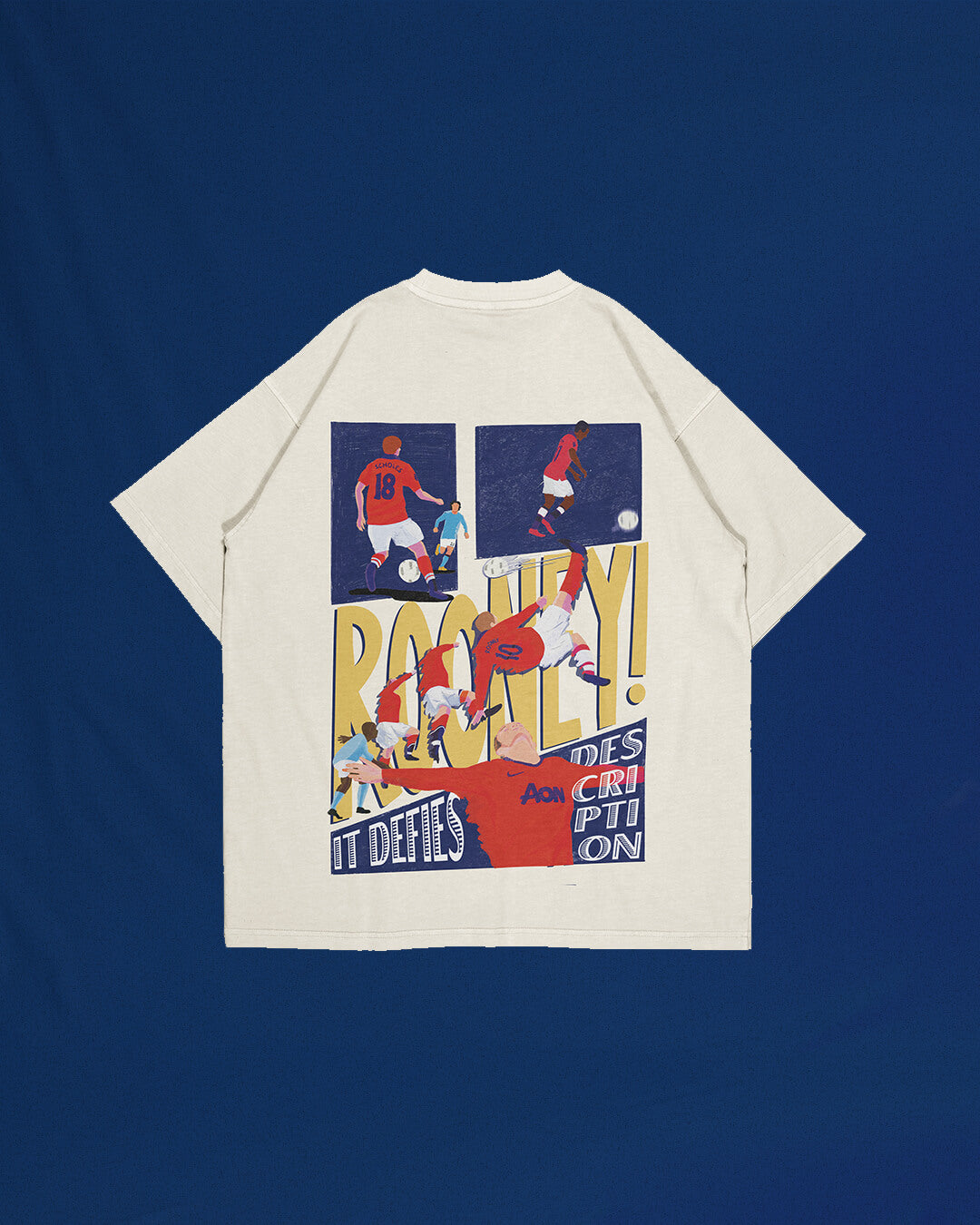 Rooney It Defies Description T-shirt