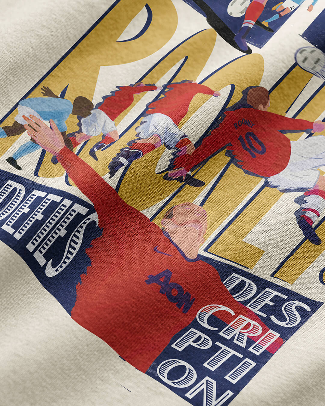 Rooney It Defies Description T-shirt