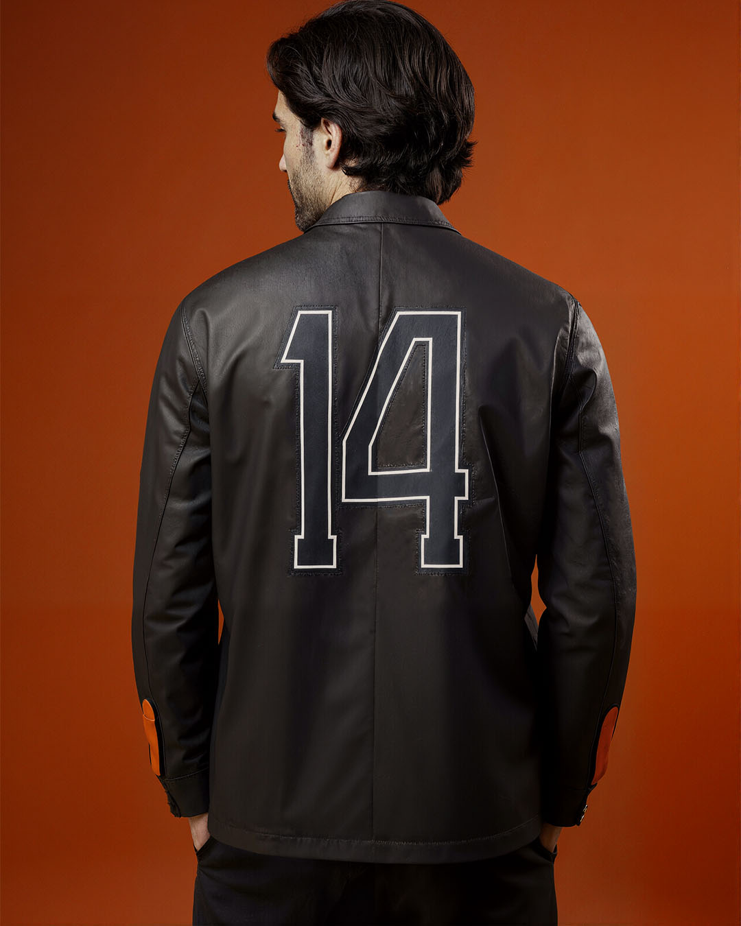 Total Football Pure Leather Jacket