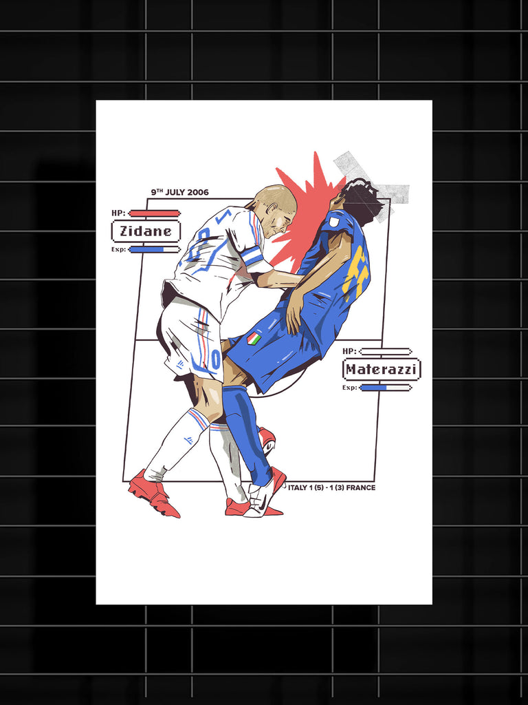 Zidane’s Headbutt - Poster