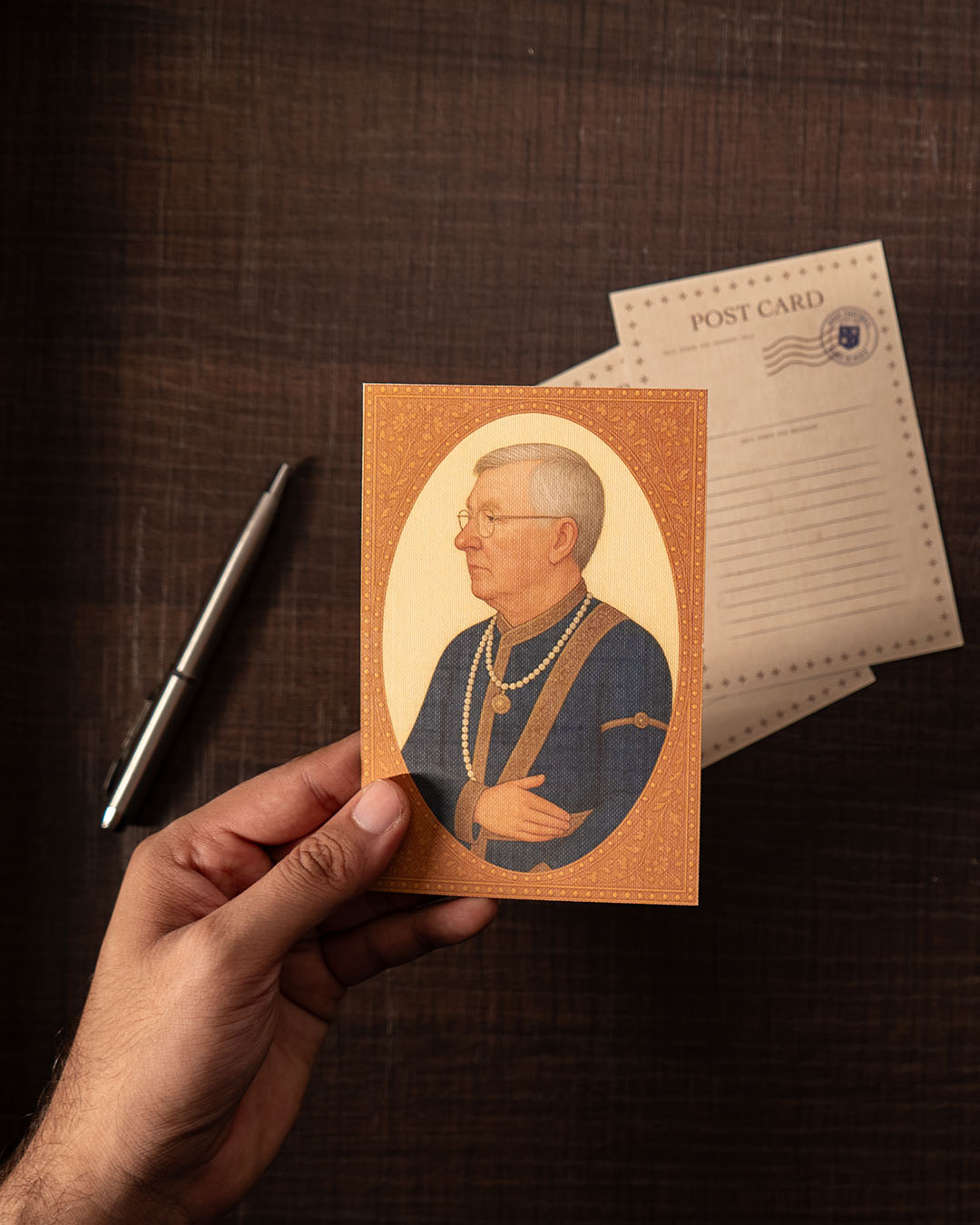 Sir Alex Ferguson Postcard