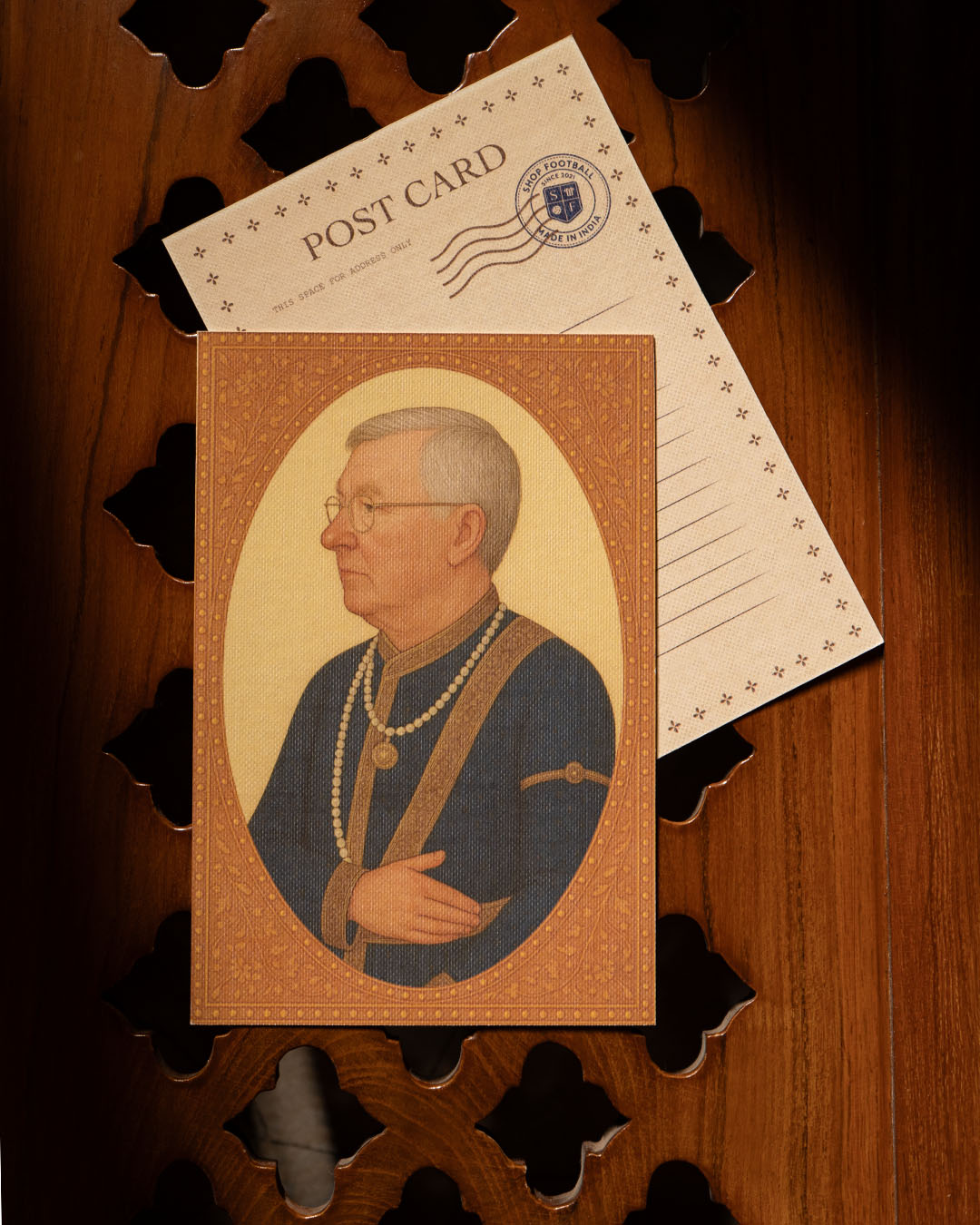 Sir Alex Ferguson Postcard