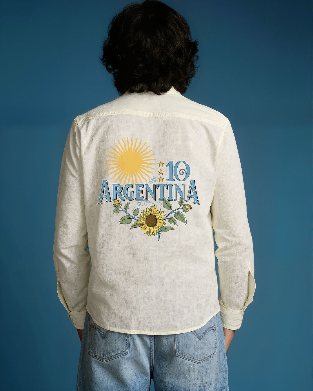 Argentina Linen-Blend Shirt