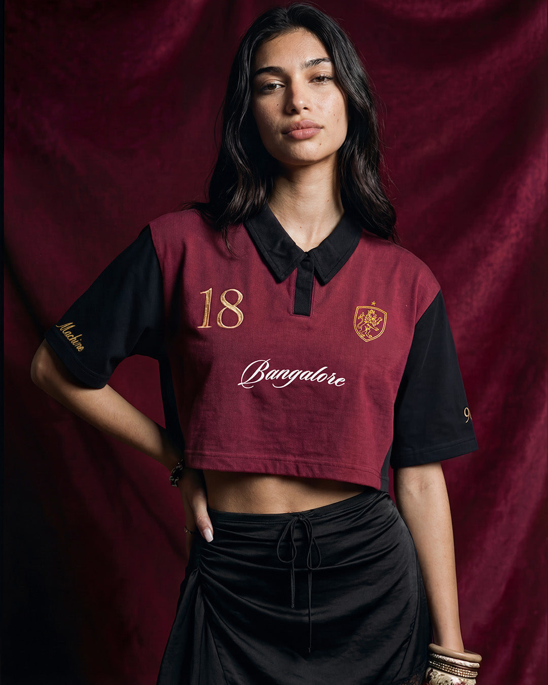 Bangalore Women's Oversized Cropped Polo