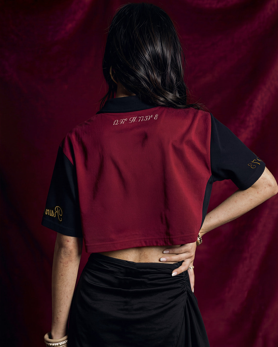 Bangalore Women's Oversized Cropped Polo