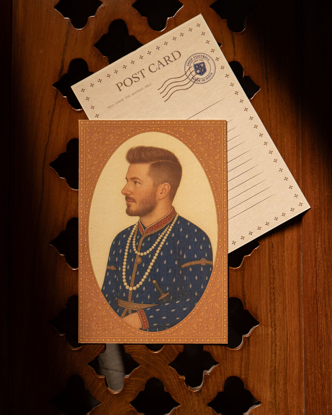 David Beckham Postcard