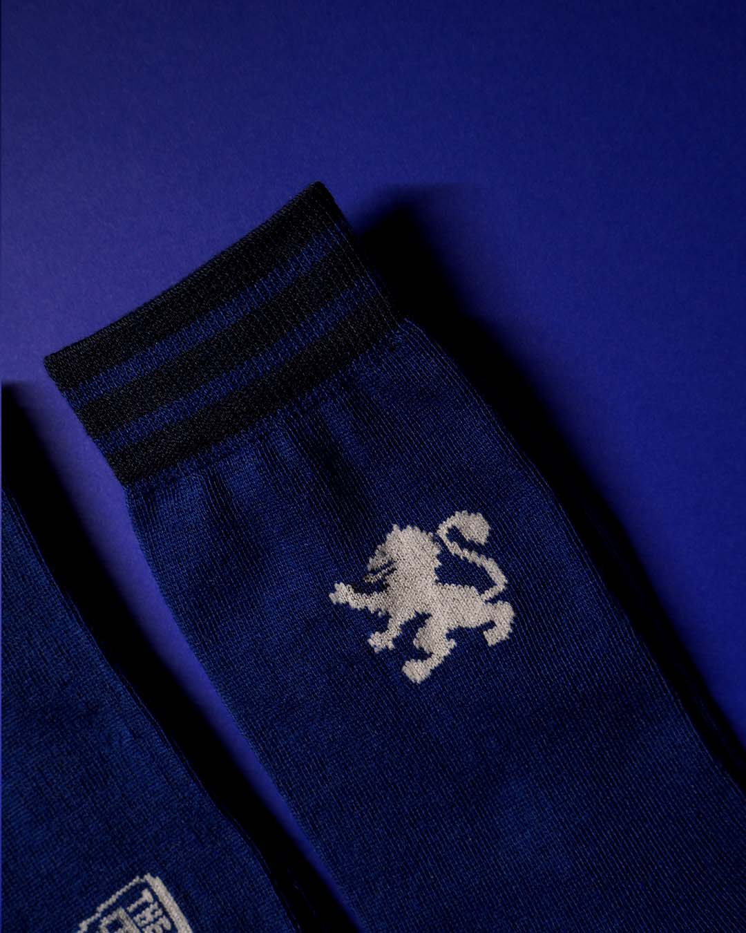 Blue Lions Socks