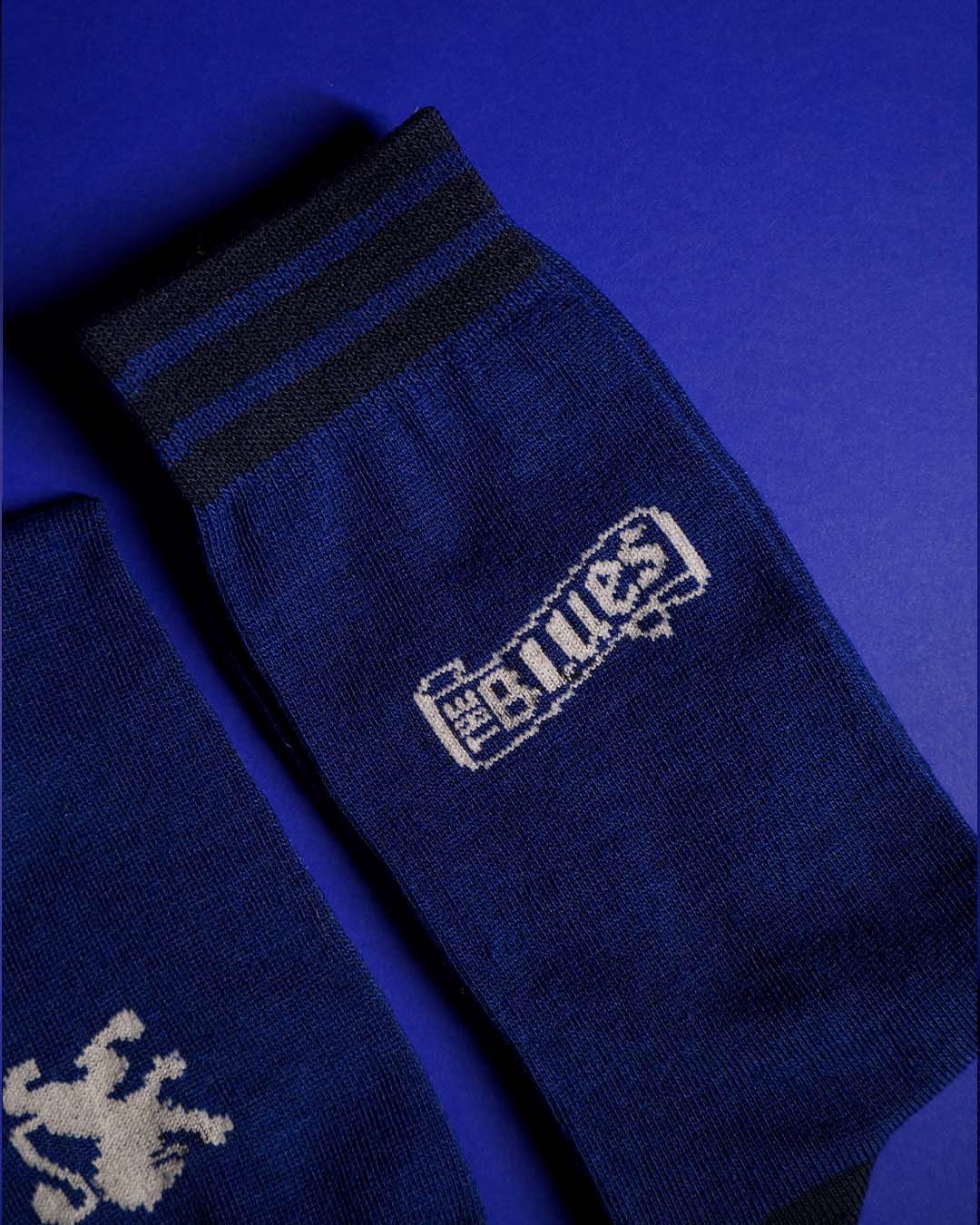 Blue Lions Socks