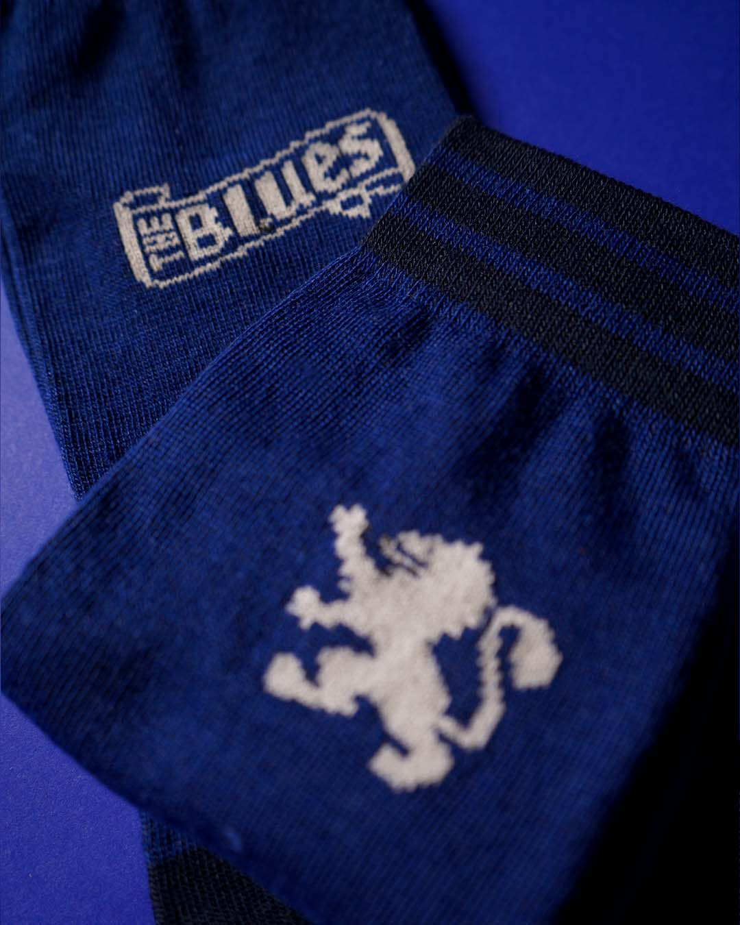 Blue Lions Socks