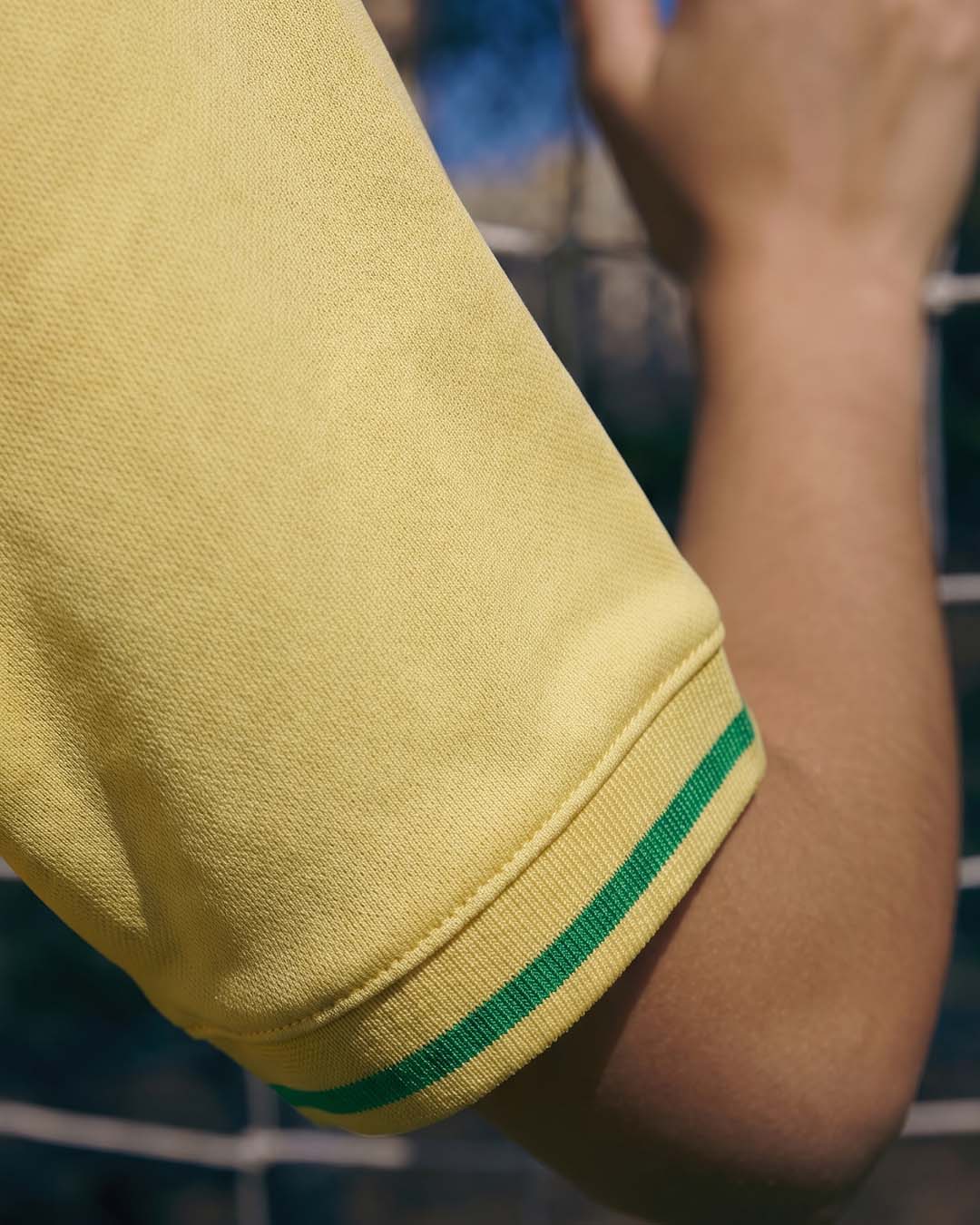 Brazil Women's Oversized Cropped Polo