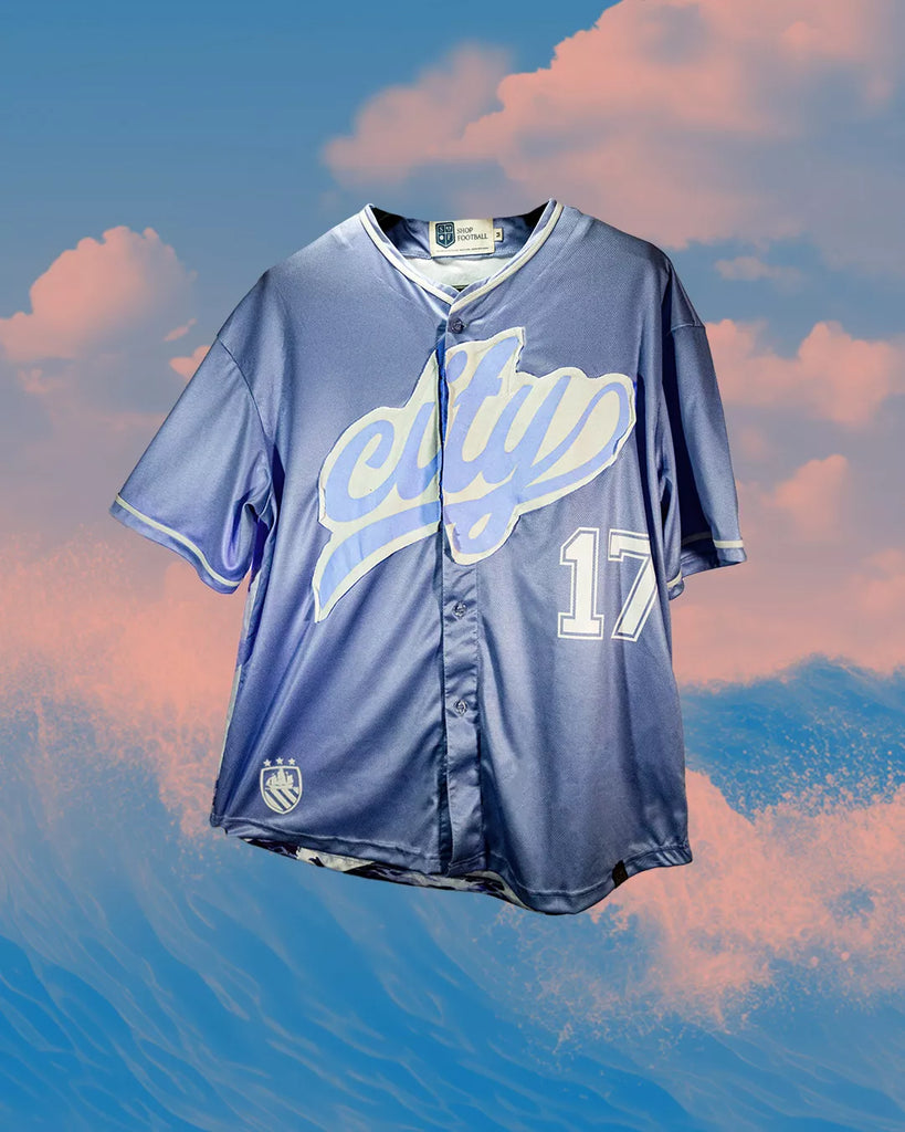 Sky blue 2024 baseball jersey