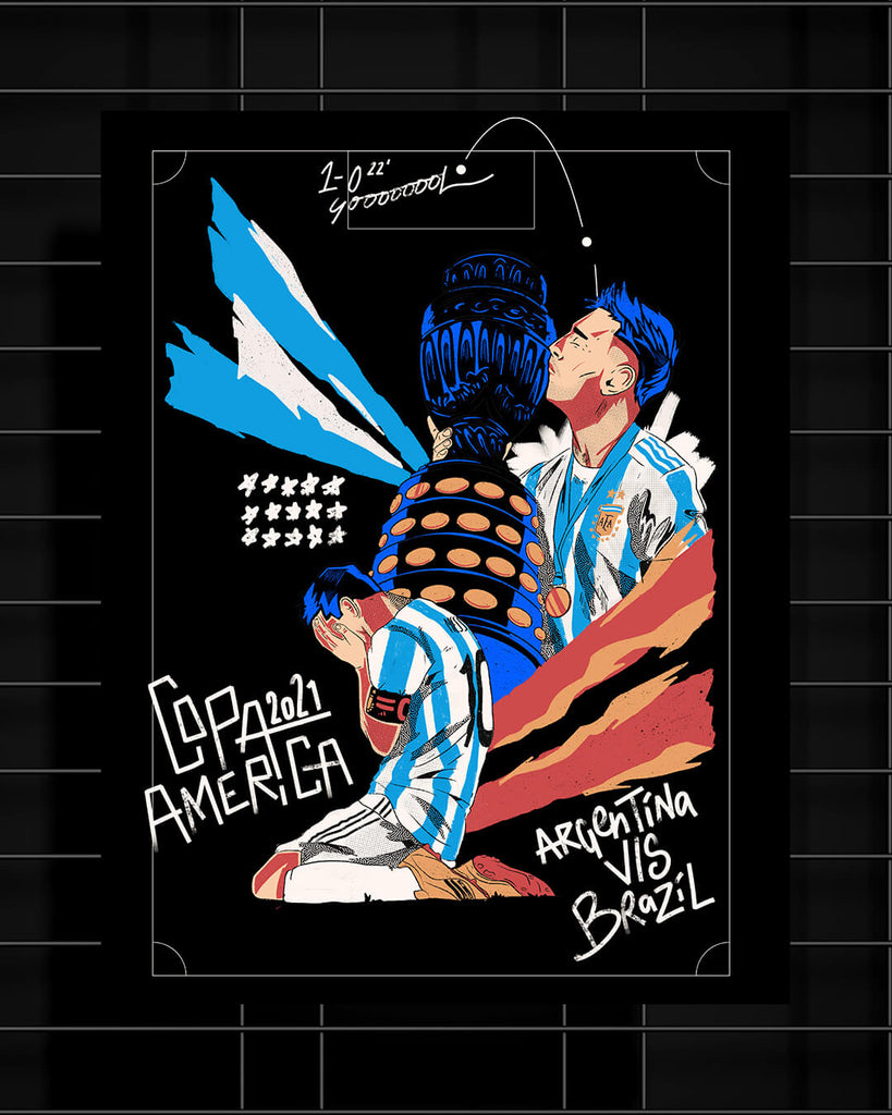 Copa America Champions - Poster