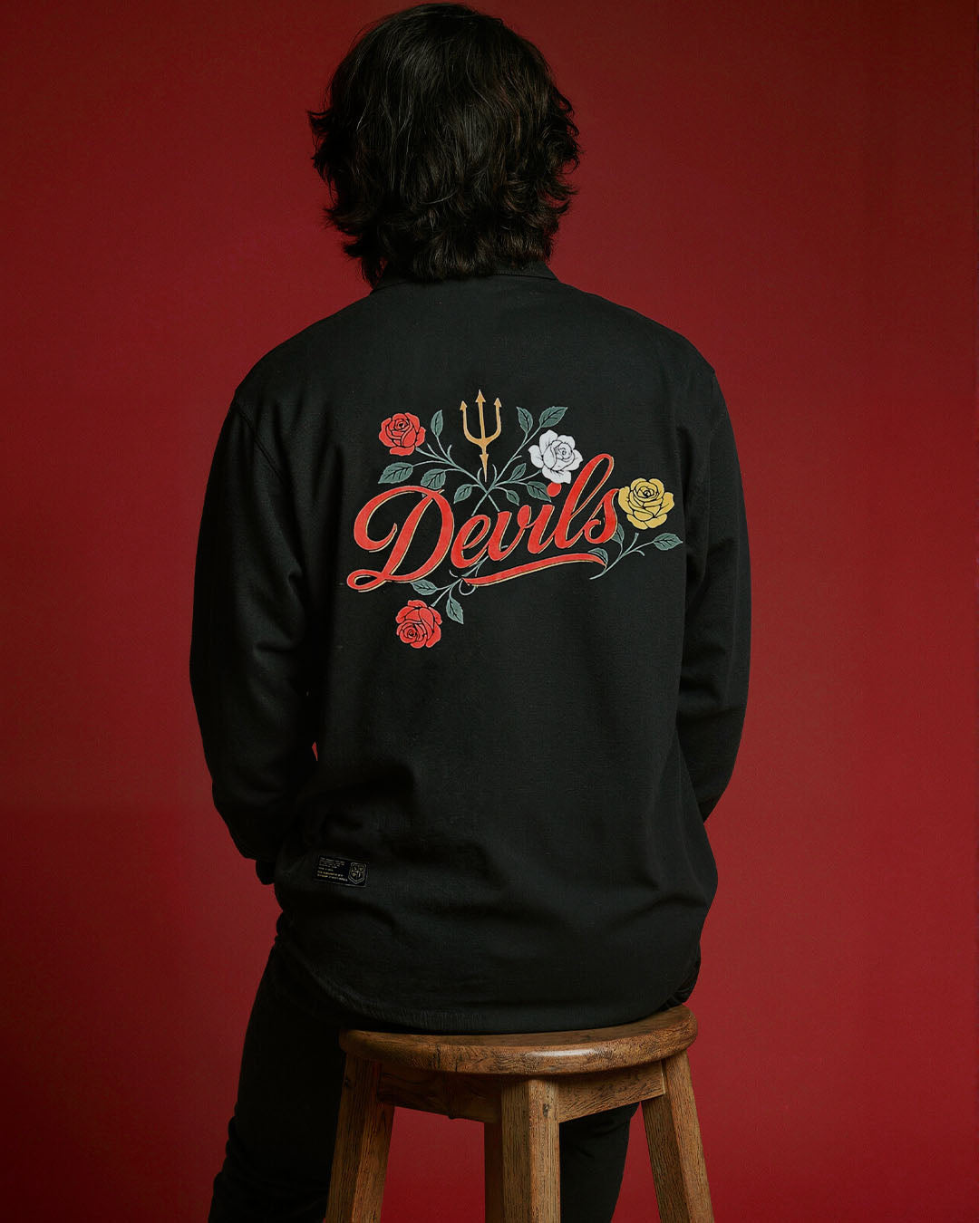 Devils Linen-Blend Shirt