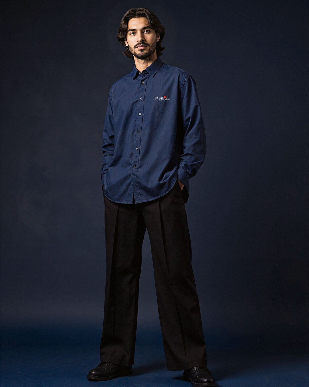 England Linen-Blend Shirt