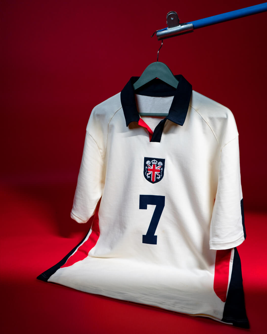 Fashion Retrofootball Shirts Short Sleeve V Neck Mesh Jersey Crop