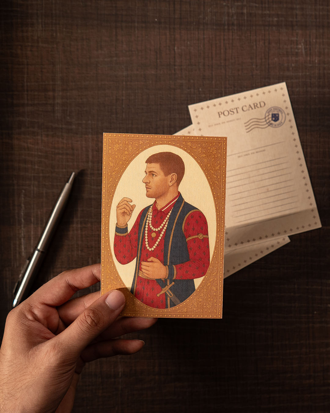 Steven Gerrard Postcard