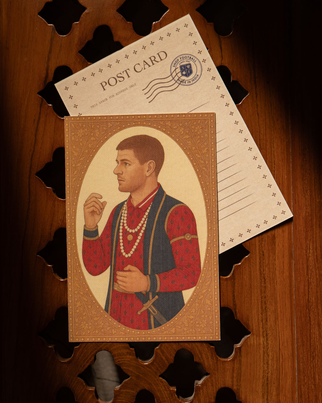 Steven Gerrard Postcard