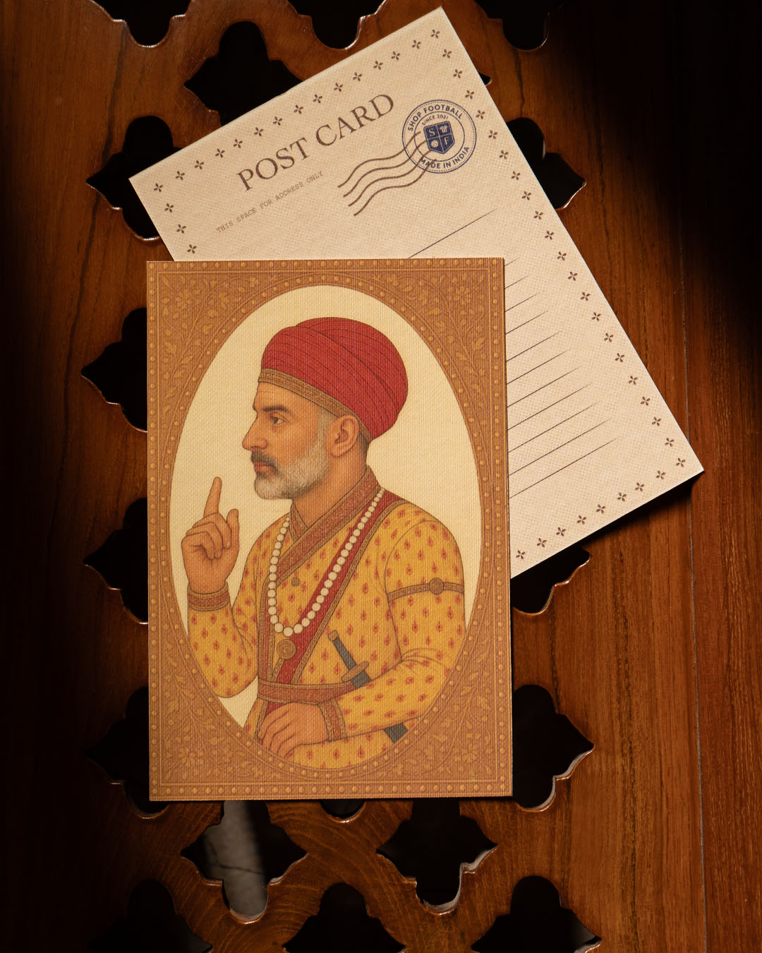 Pep Guardiola Postcard