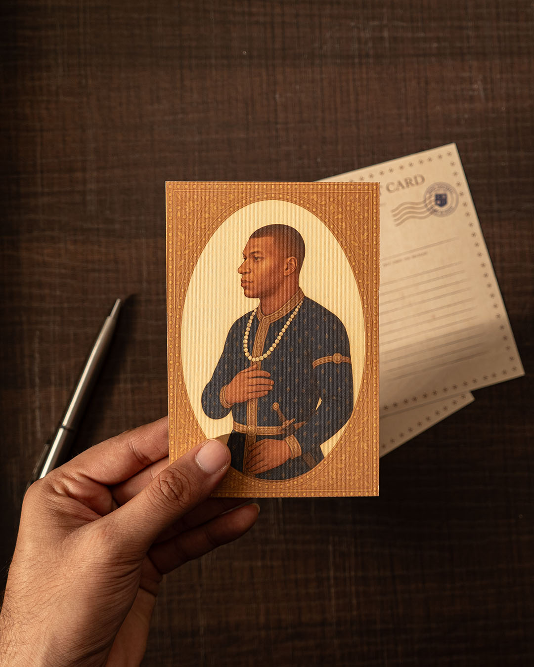 Kylian Mbappe Postcard