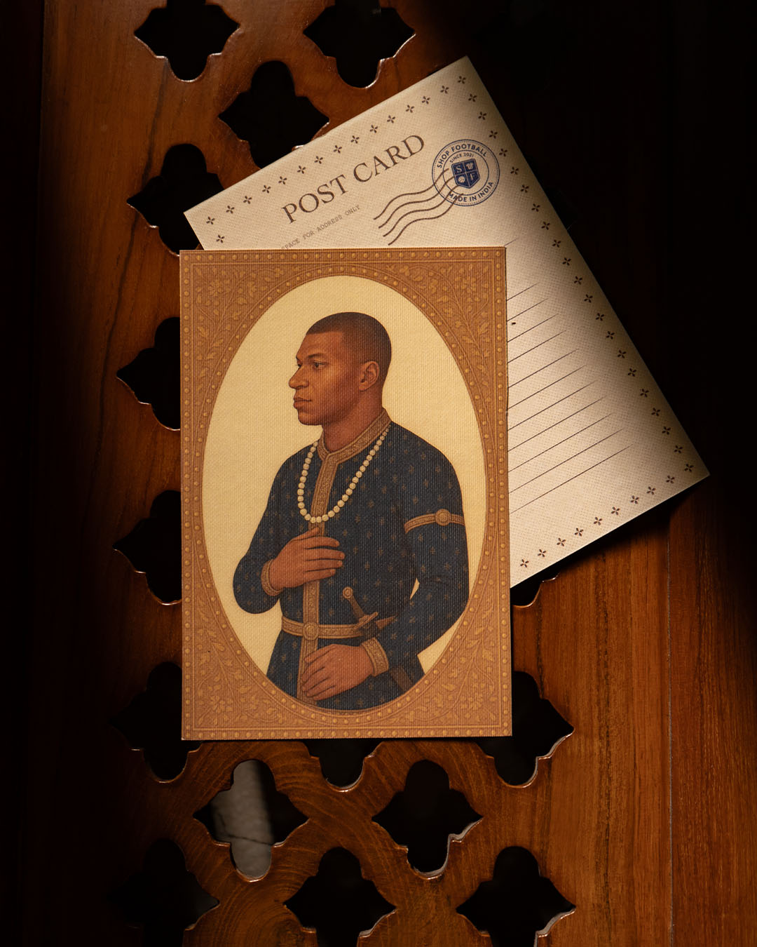 Kylian Mbappe Postcard