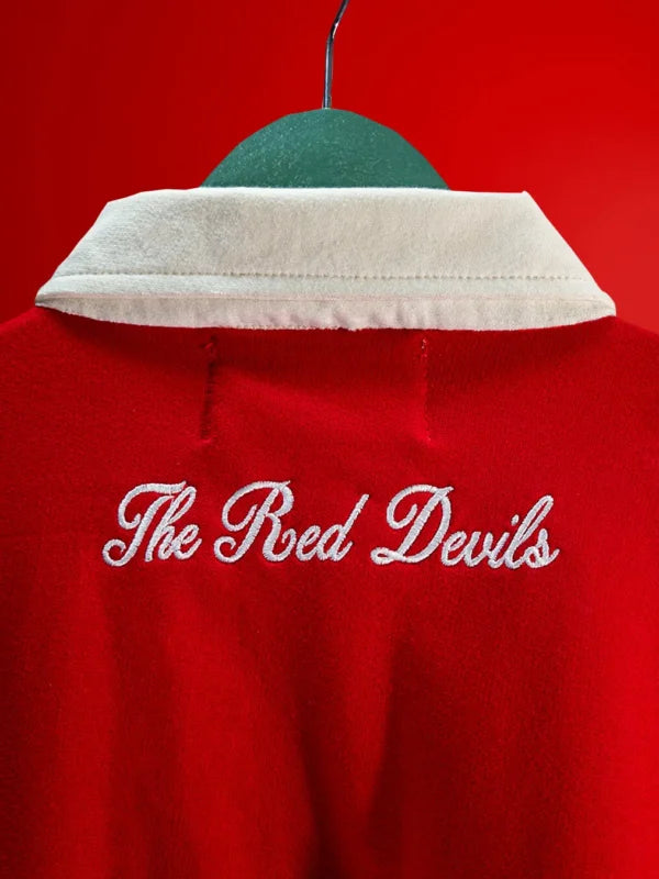 The Red Devils Collared Sweatshirt