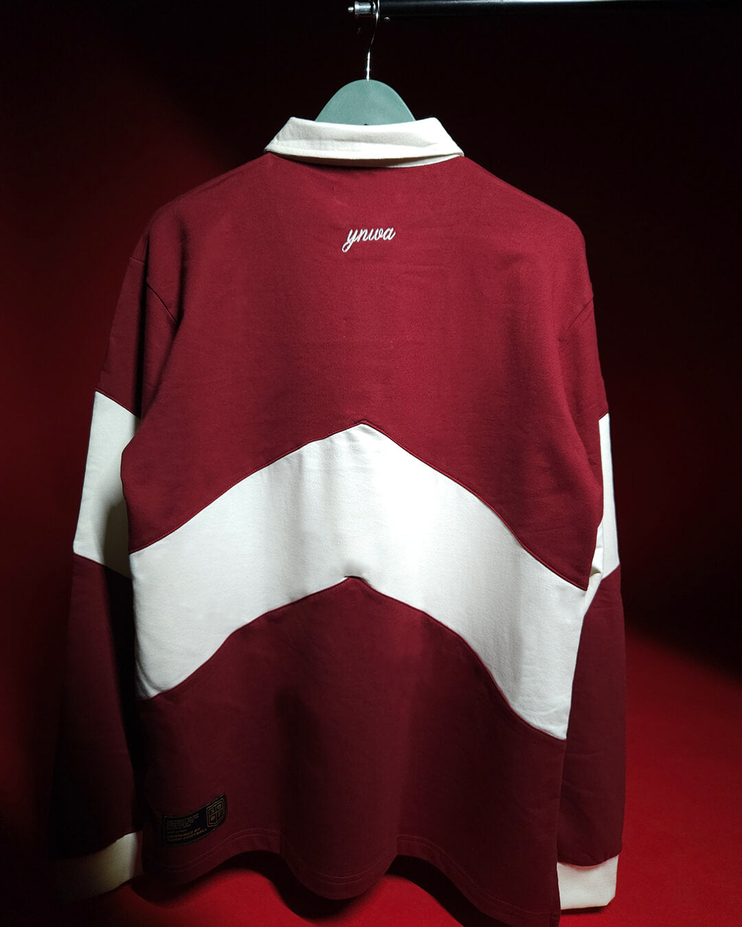 Red Bird Collared Sweatshirt