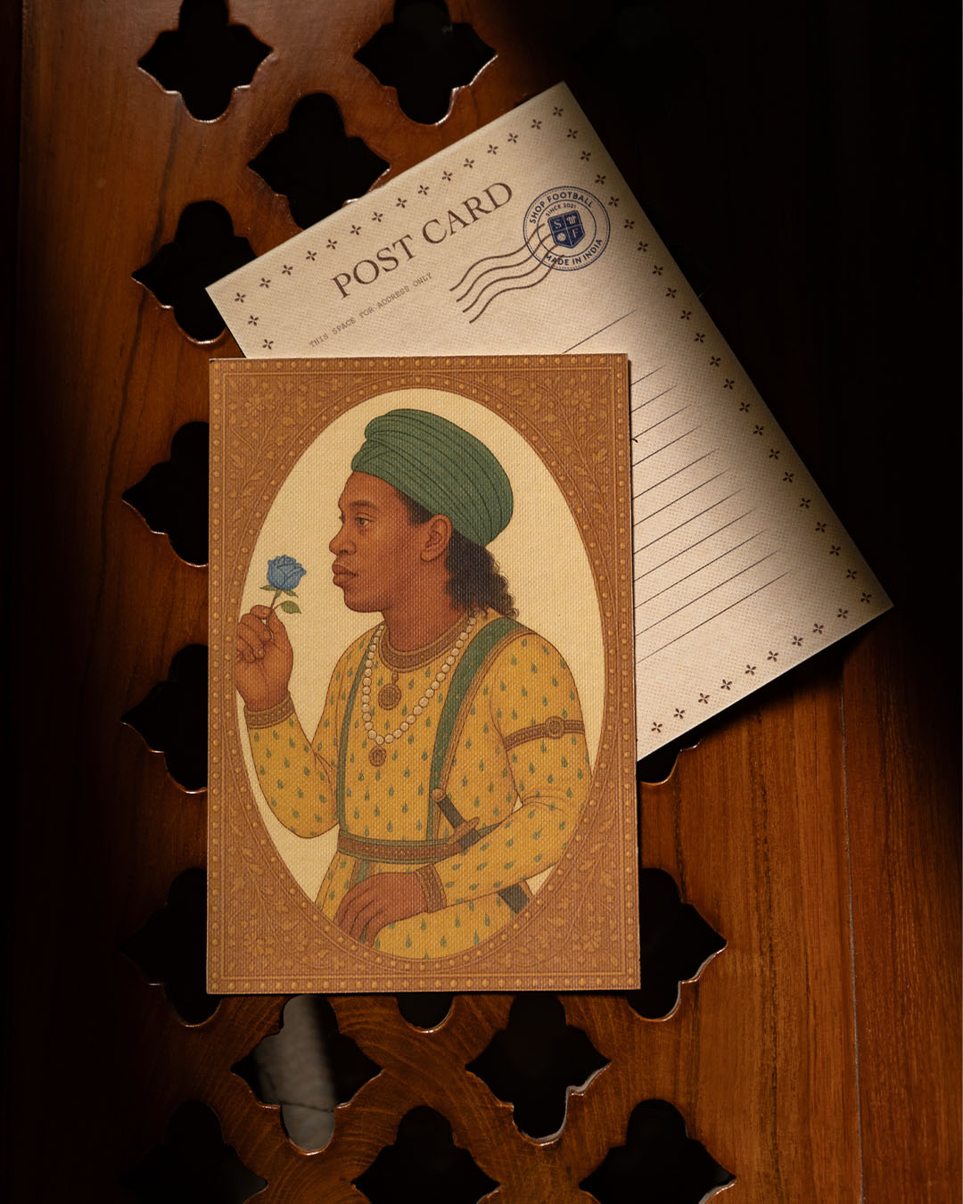 Ronaldinho Gaúcho Postcard