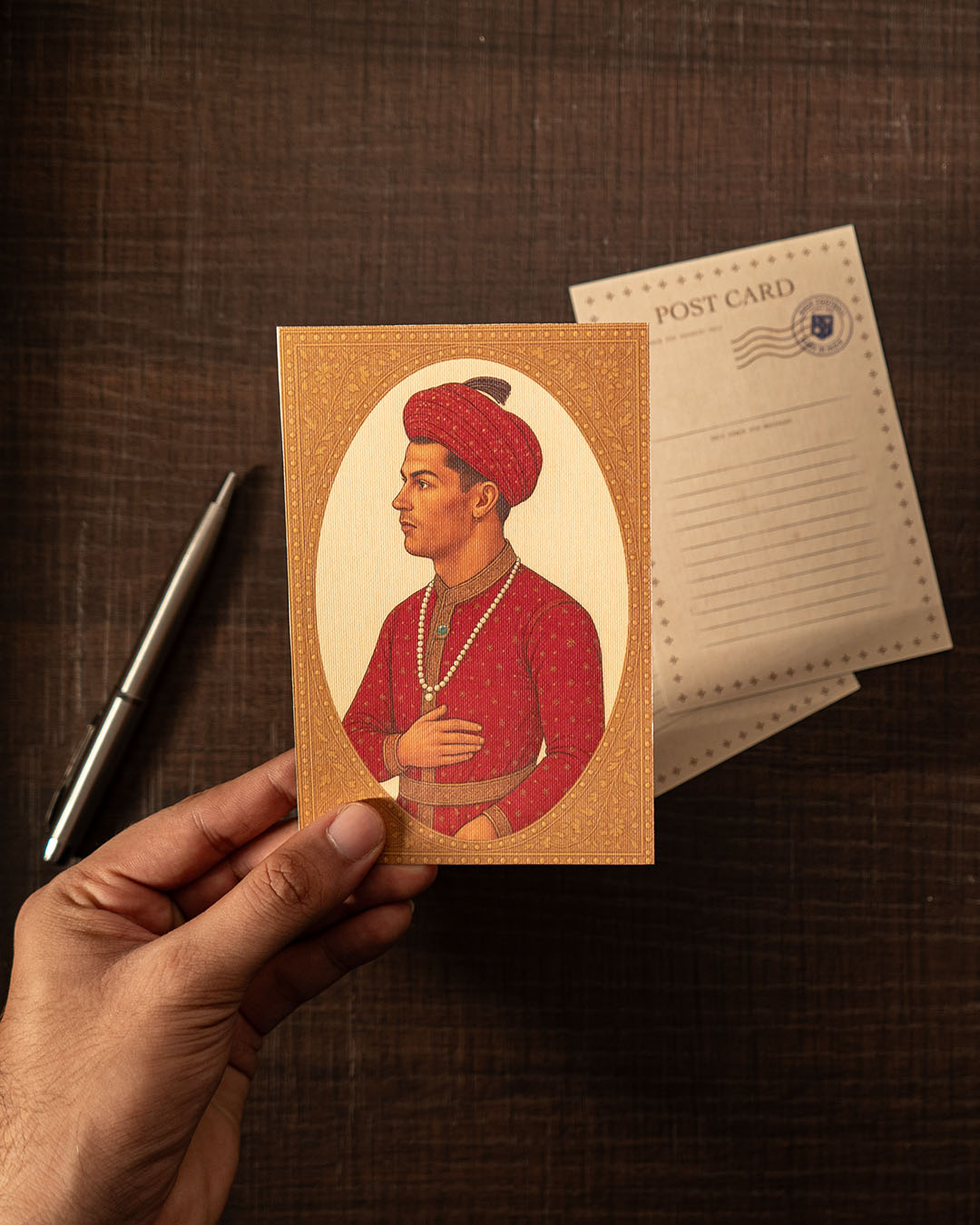 Cristiano Ronaldo Postcard