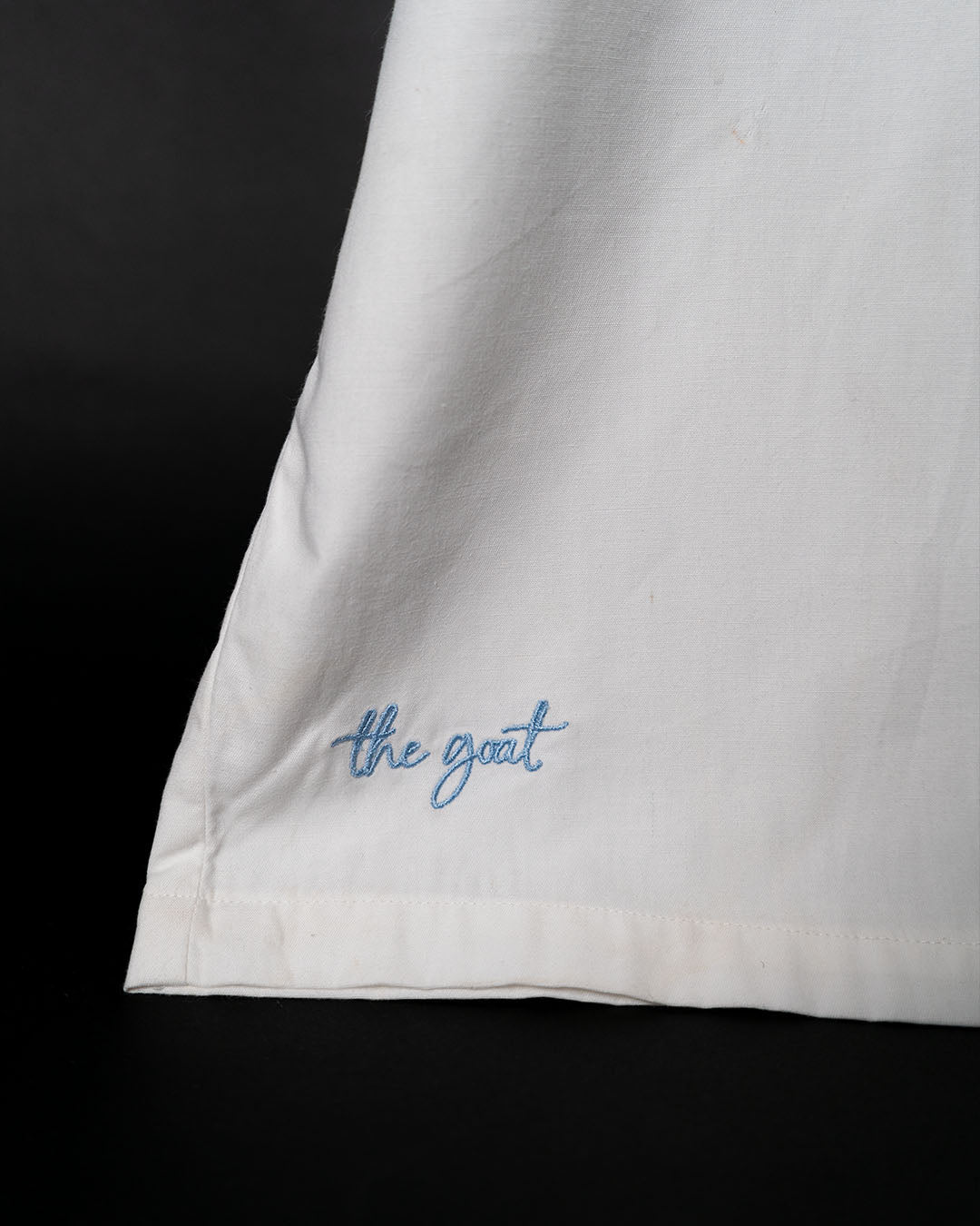 The Goat White Cuban Shirt