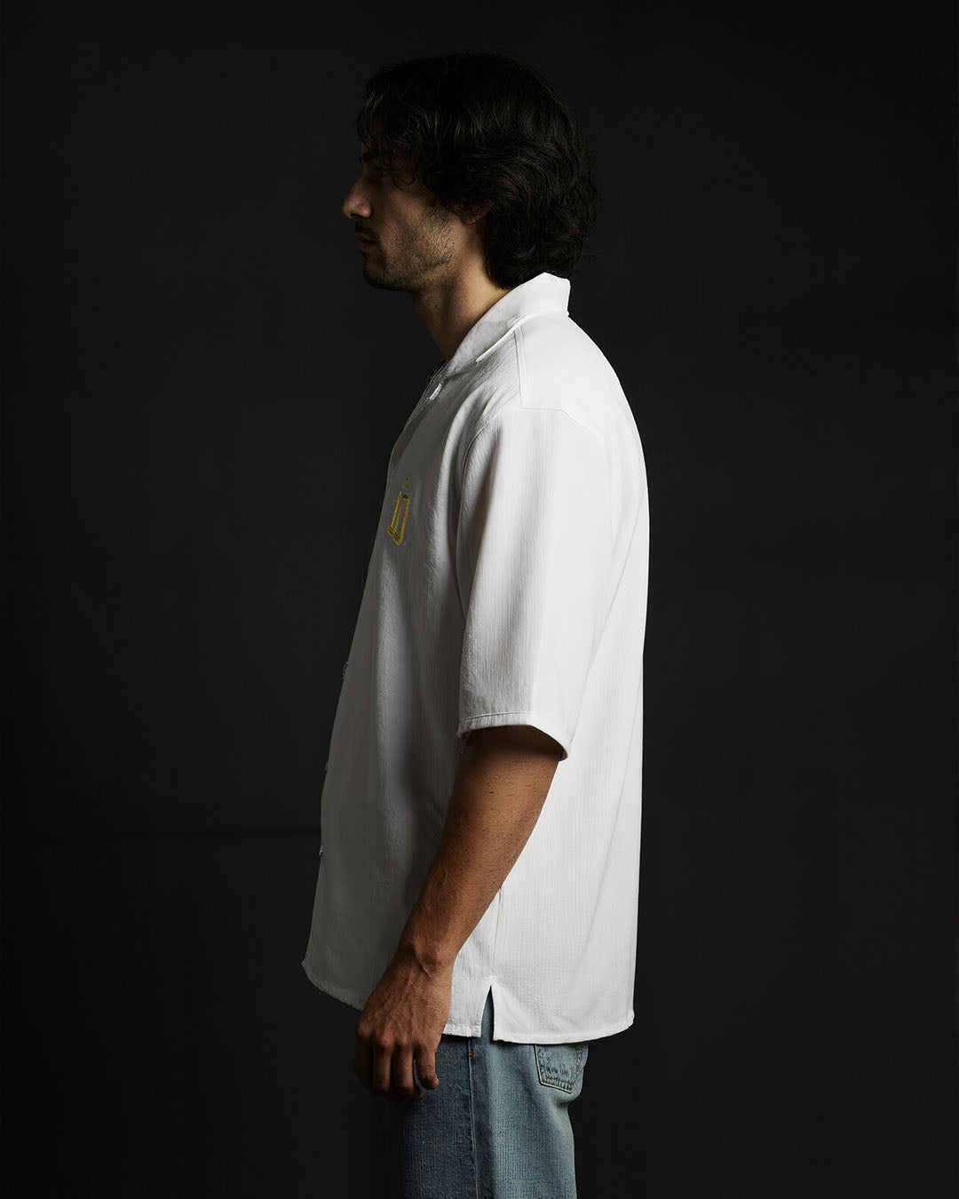 The Goat White Cuban Shirt