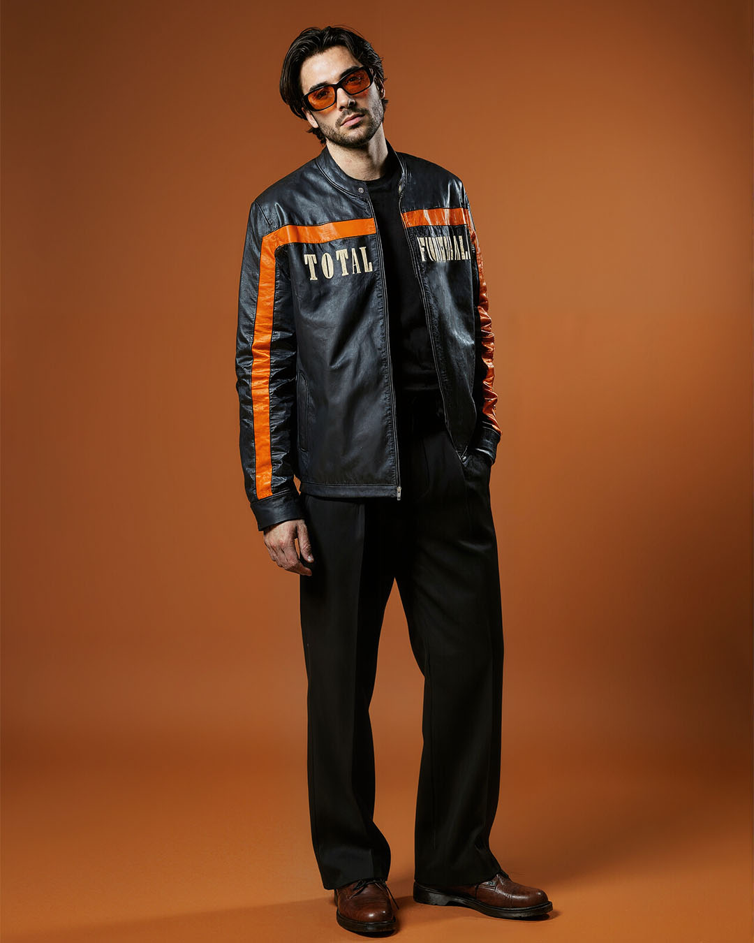 Total Football Pure Leather Jacket